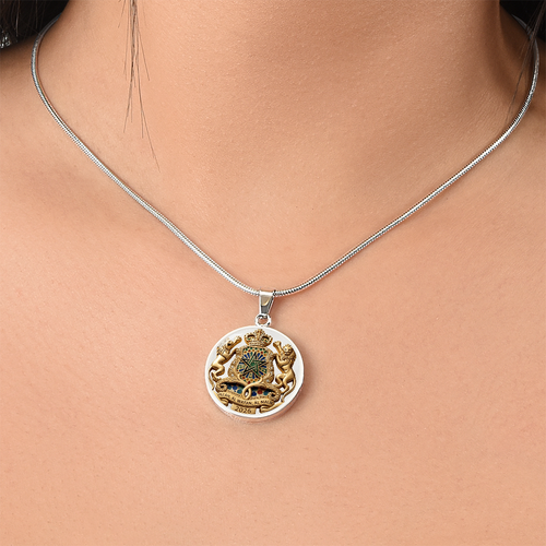 Authentic Morocco Heritage Pendant: Allah, Al Watan, Al Malik 2026