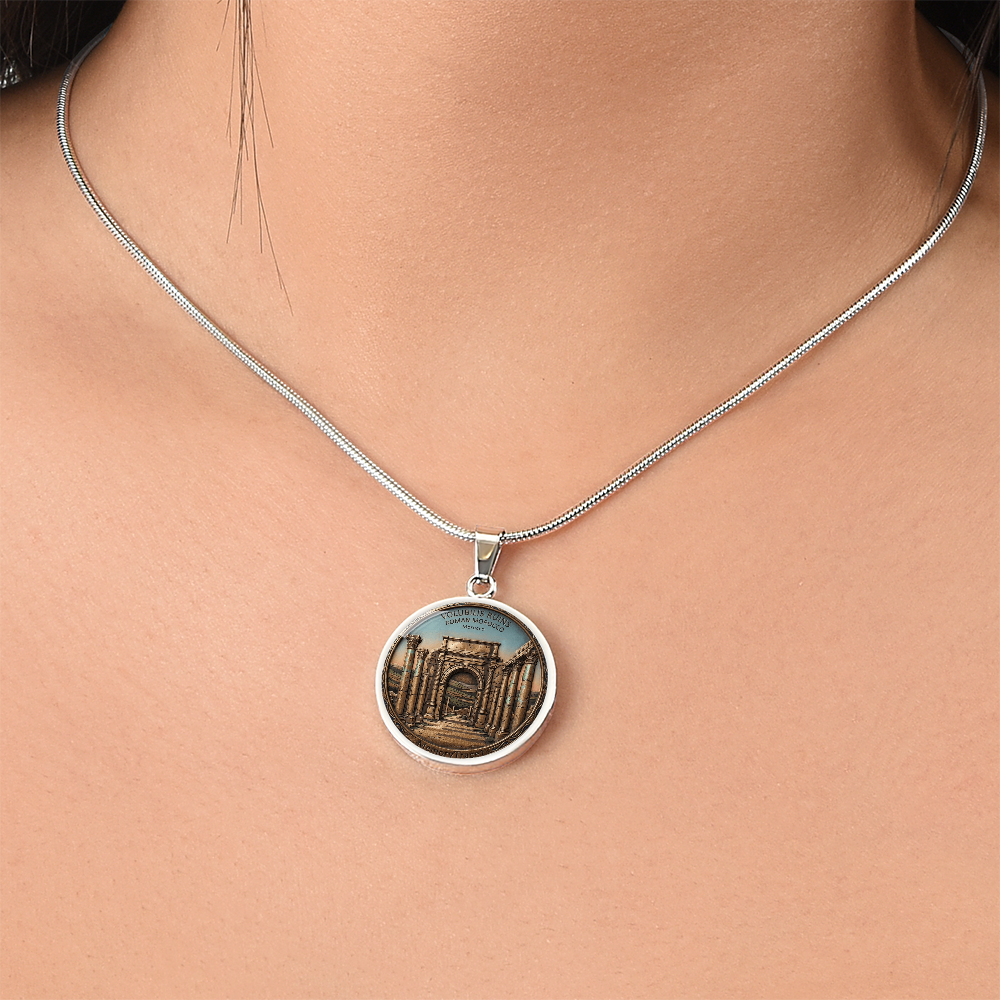 Volubilis Ruins Roman Morocco Custom Keepsake Pendant